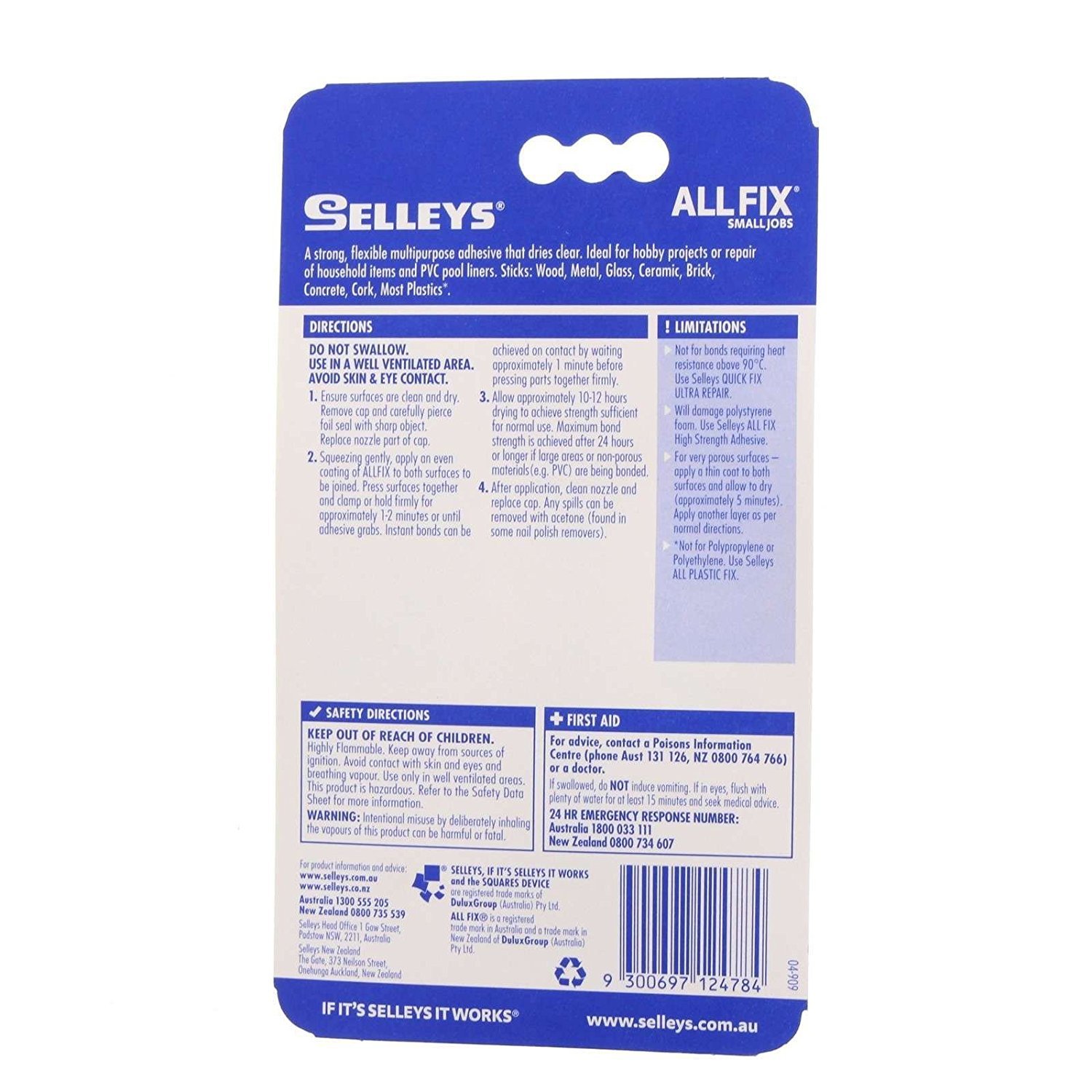 Selleys Fix&Go Multi Grip - Selleys