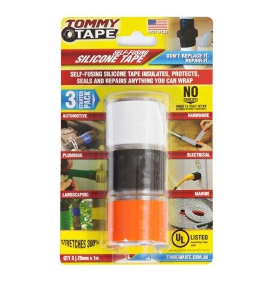 Grip Wrap - Tommy Tape Self-Fusing Silicone Wrap