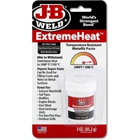 JB Weld ExtremeHeat Metallic Paste Withstands 1300 Degrees 85.2g