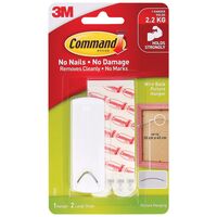 Command Wire Back Picture Hanger White (17041)