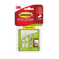 Command Small & Medium Picture Hanging Strips White x 12 (17203)