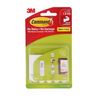 Command Small Picture Hanging Strips White x 8 (17205)