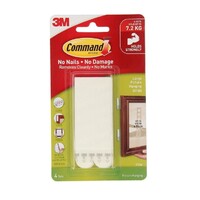 Command Large Picture Hanging Strips White x 4 (17206)