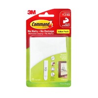Command Large Picture Hanging Strips White x 12 (17206-12)