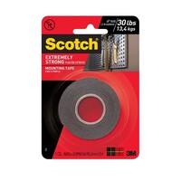 Scotch 3M Mounting Tape Extremely Strong 30lbs 2.5cm x 1.5m