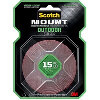 Scotch 3M Outdoor Mounting Tape x 4.4m Holds 15lb