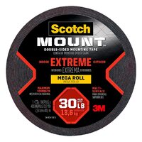 Scotch 3M Mounting Tape Extremely Strong 30lbs 2.5cm x 10.16m
