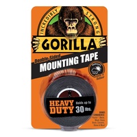 Gorilla Double Sided Mounting Tape Heavy Duty Holds 30lbs - 1.52m