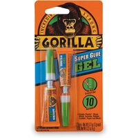 Gorilla Super Glue GEL Precision Tip Smooth Application 10 Sec 6g