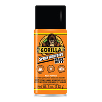 Gorilla Spray Adhesive Heavy Duty Dries Clear x 113g