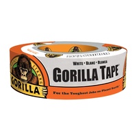 Gorilla Tape Incredibly Strong Extra Thick Weather Resistant 9.1m x 48mm [White]