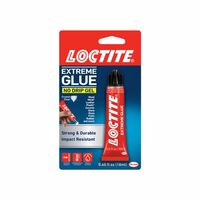 Loctite Extreme Glue No Drip Gel Crystal Clear Temperature Resistant