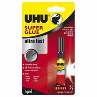 UHU Super Glue Ultra Fast 3g