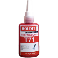 Loctite 271 Equivalent T71 Threadlocker: High-Strength, Low-Viscocity for Secure Fastening 50ml