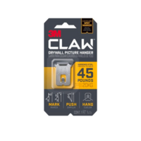 3M Claw Drywall Picture Hanger 45lbs 20Kg [Pack x 1]