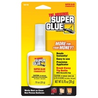 The Original Super Glue Super Glue Break-Away Tip Bottle With reusable Cap 20g