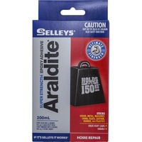 Selleys Araldite Super Strength Epoxy Adhesive Holds 150kg Big Pack x 200ml