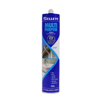 Selleys Multi Purpose Clear Silicone Sealant 310g