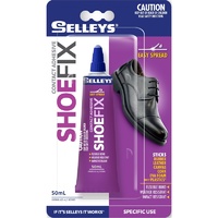Selleys Shoefix Repair Clear Adhesive Flexible Bond 50ml