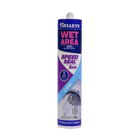 Selleys Wet Area Silicone Sealant Speed Seal 1 Hour 300g