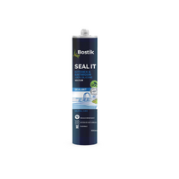 Bostik Seal it Kitchen & Bathroom White: The Ultimate Neutral Cure Sealant for Wet AreasResists Mold & Mildew, UV Resistant, Low Odour