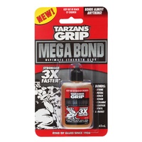 Tarzan's Grip Mega Bond Ultimate Strenght Glue Stronger 3XFaster 45ml