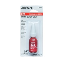 Loctite 222 Threadlocker Super Screw Lock Low Strenght 10ml