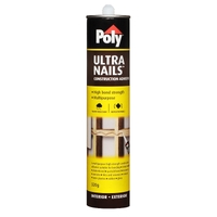 Polyfilla Ultra Nails 320g: The All-in-One, Repositionable, Waterproof Construction Adhesive for Virtually Any Material