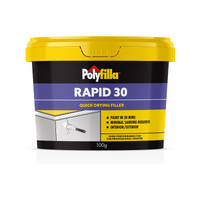 Polyfilla Rapid 30 100g: Your Go-To Quick-Set Filler for Interior and Exterior Surfaces
