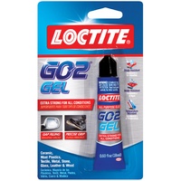 Loctite GO2 Gel Extra Strong  All Conditions Shock, Water And Temperature Resistant 18ml