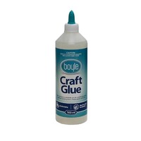 Boyle Clear Craft Glue Quick Drying Ideal For Crafts 500ml