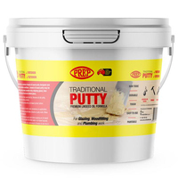 Putty Premium Linseed Oil For Glazing Woodfilling Plumbing 2Kg