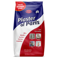 Prep Plaster Of Paris For Sculpting Casting Easy to Shape Dries White 1Kg