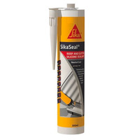Sika SikaSeal Roof & Gutter Silicone Sealant [White]